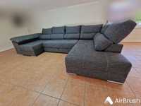 Sofa em U como novo