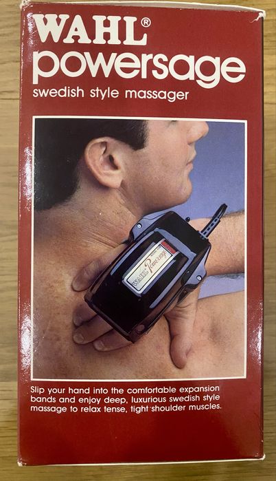 Massajador sueco Wahl Powersage - Novo
