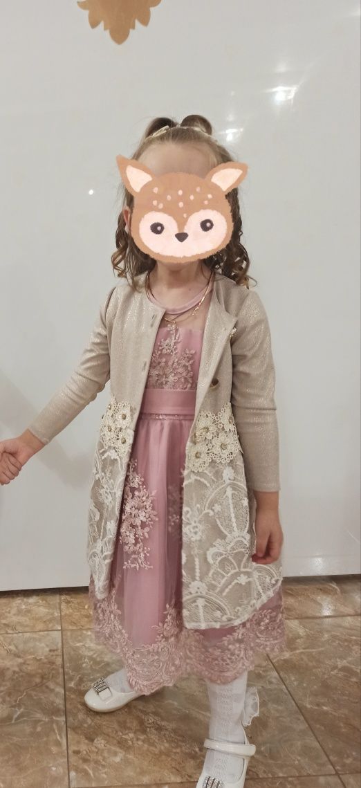 Платье платтячко сукня на дівчинку святкова на 4 5 6 років