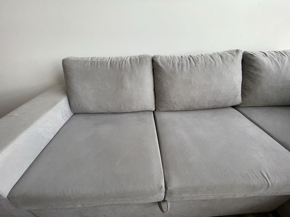 Sofá de canto com chaise longue