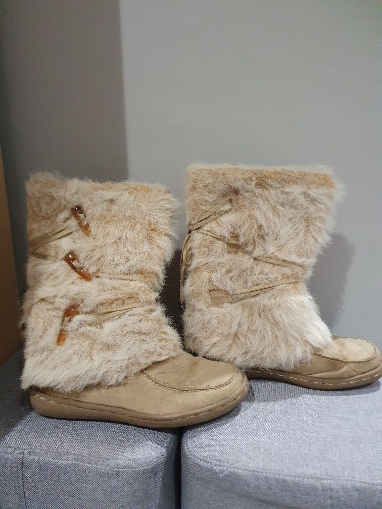 Kozaki buty do połowy łydki