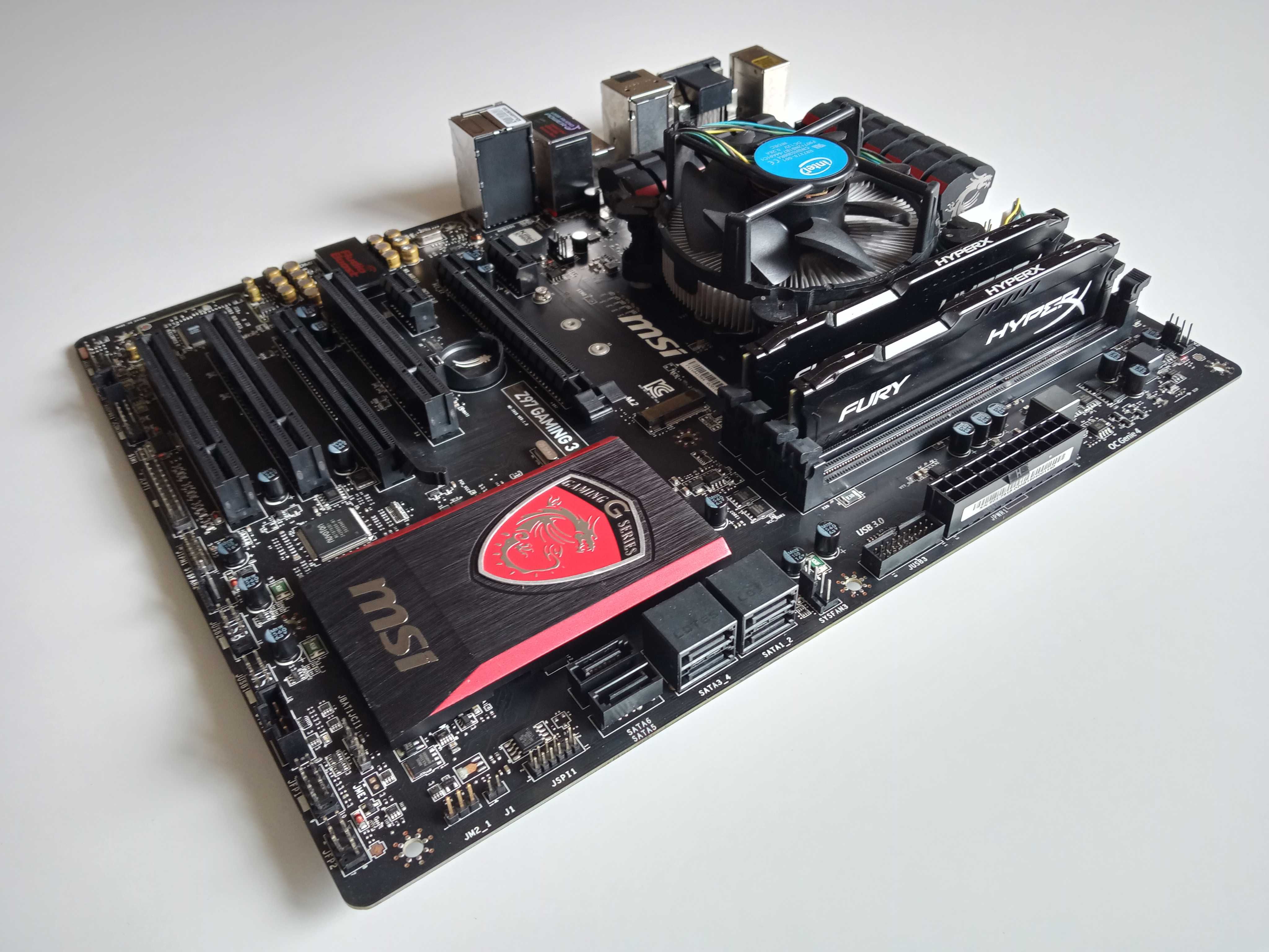 Zestaw: MSI Z97 GAMING 3 + INTEL CORE i5-4690K + 8GB DDR3 RAM 1600MHz