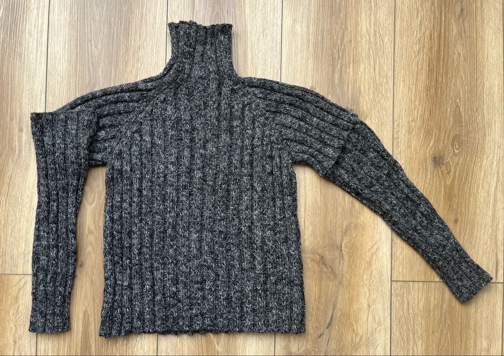 Szary golf - Bill Tornade - rozmiar S