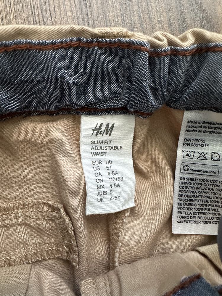 Spodnie chino H&M 110