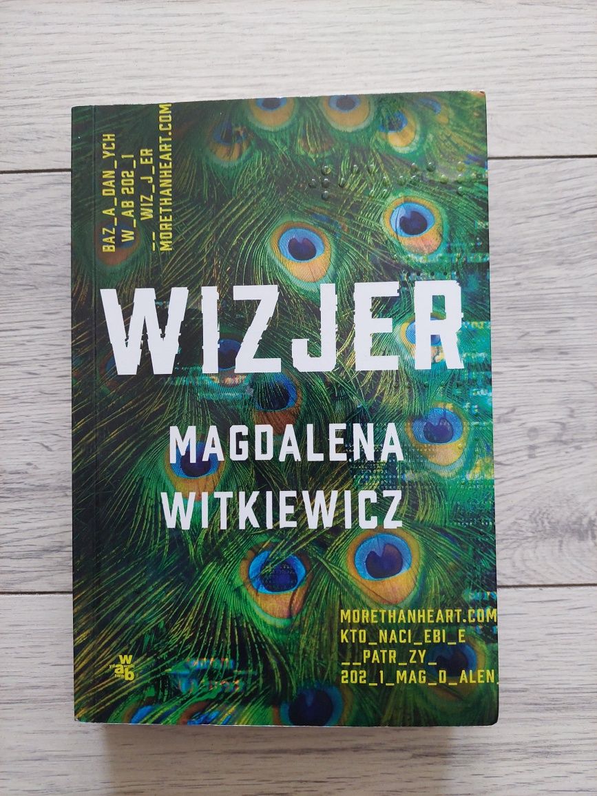 Książka " Wizjer" Magdaleny Witkiewicz