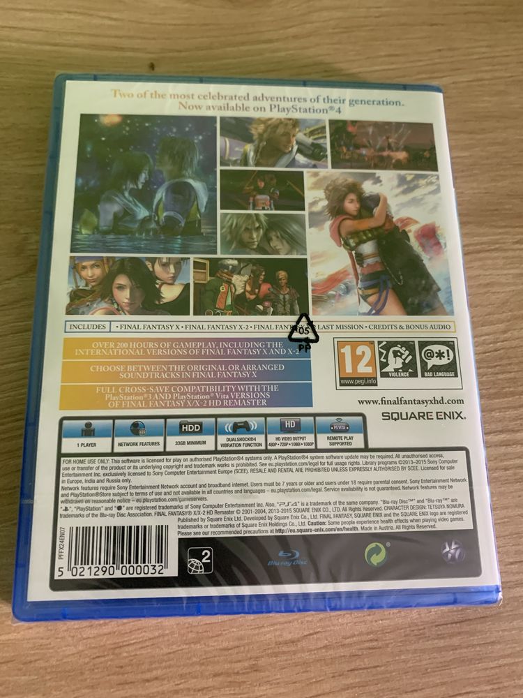 Final Fantasy X X-2 PS4 - nowe