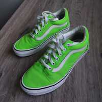 Vans old skool limonkowo-zielone