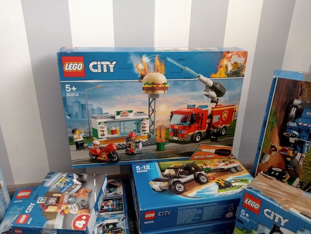 LEGO City 60214 z pudełkiem plus instrukcja