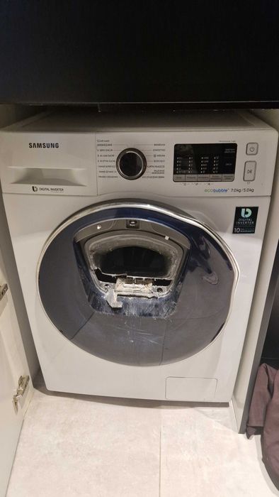 Pralko - suszarka Samsung Eco add wash  Bubble uszkodzona