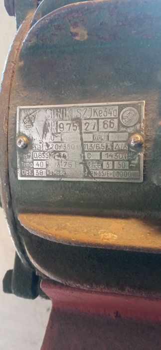 Polerka stacjonarna, maszyna polerska trójfazowa Tamel