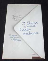 Livro O Amor é uma Carta Fechada Quintino Aires