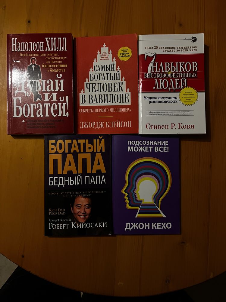 Книги про саморозвиток Богатий папа Бедний папа