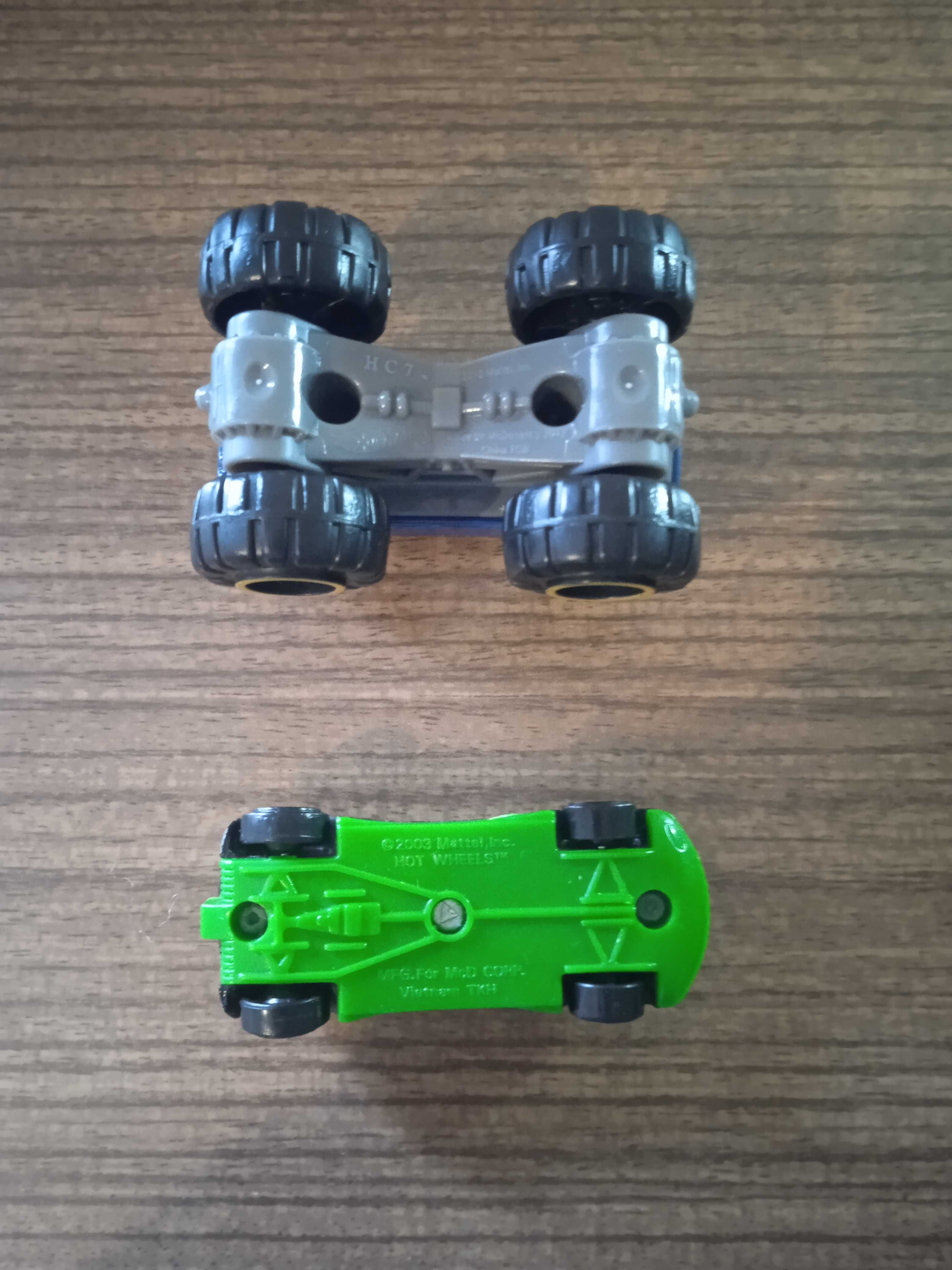 Hot Wheels McDonalds 2003 e 2012