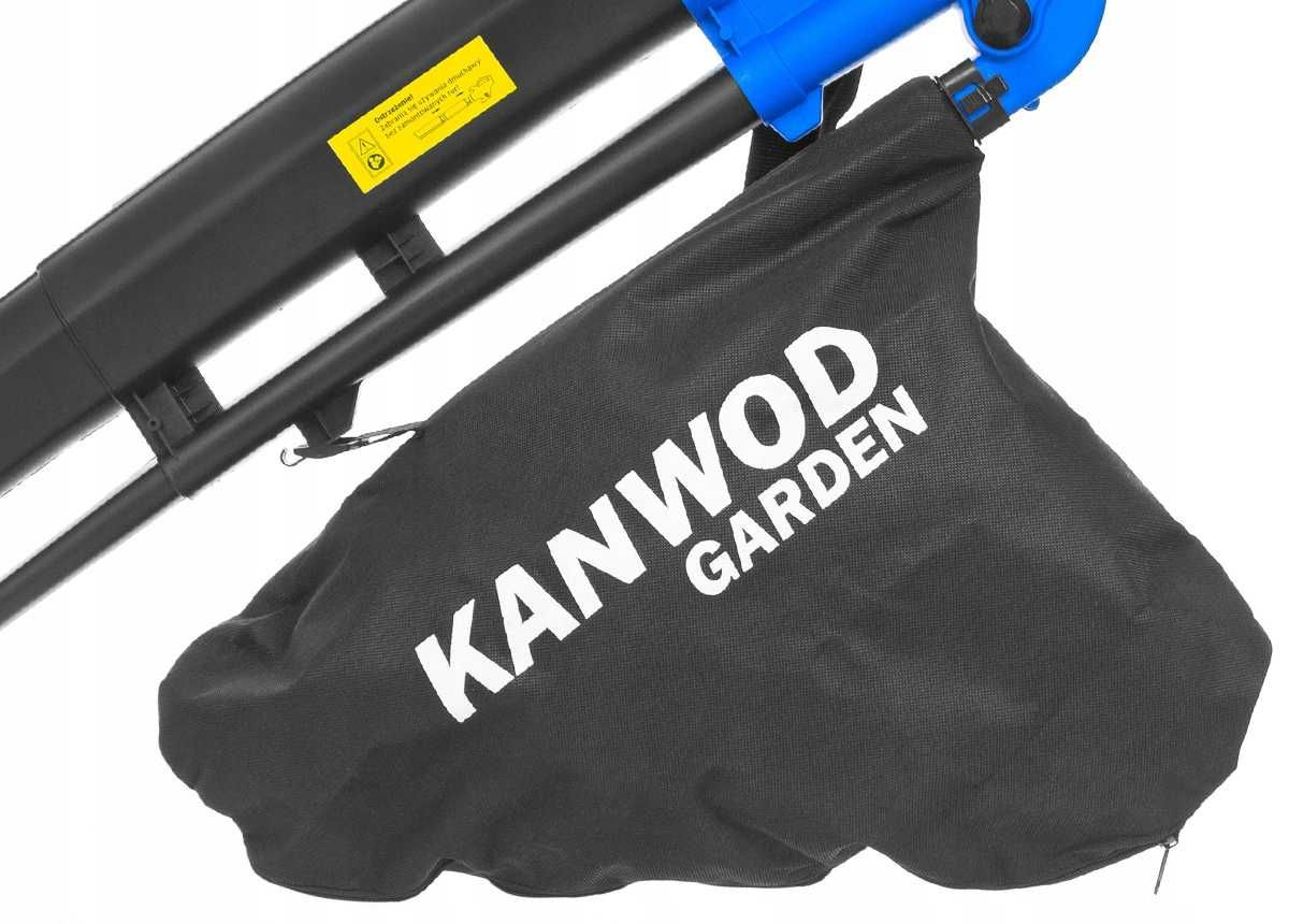 Мощный садовый пылесос +дуйка Kanwod 2.8 кг воздуходувка