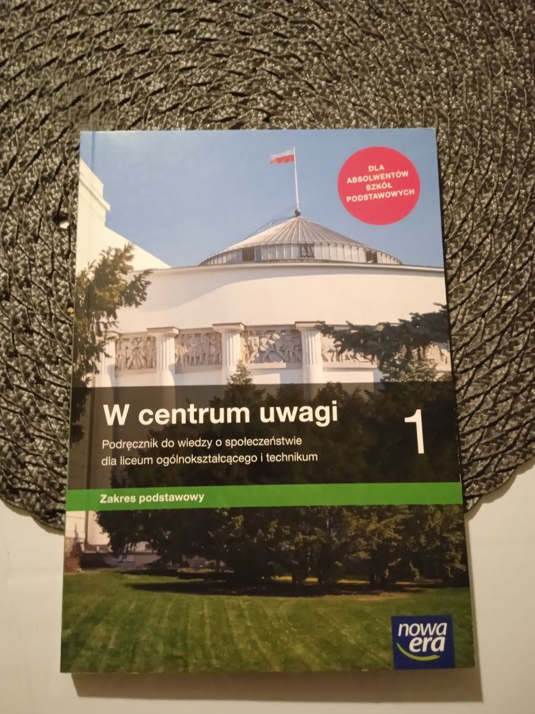 Podręcznik do WOS ,,W centrum uwagi 1,,