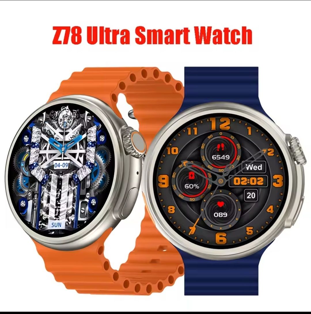 Смарт часы с компасом Z78 ultra , давление, пульс, ДПС, высота