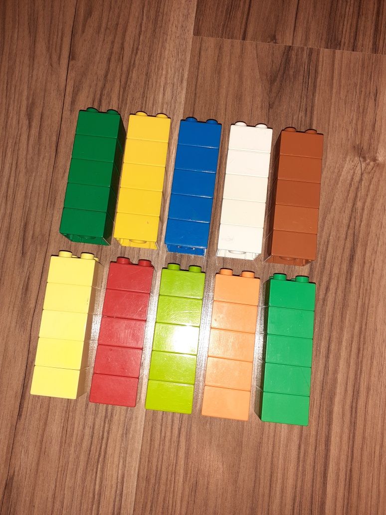 Klocki Lego Duplo 2x2 - 50 sztuk