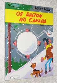 Lucky Luke - Os Dalton no Canada - Morris & Goscinny -capa dura