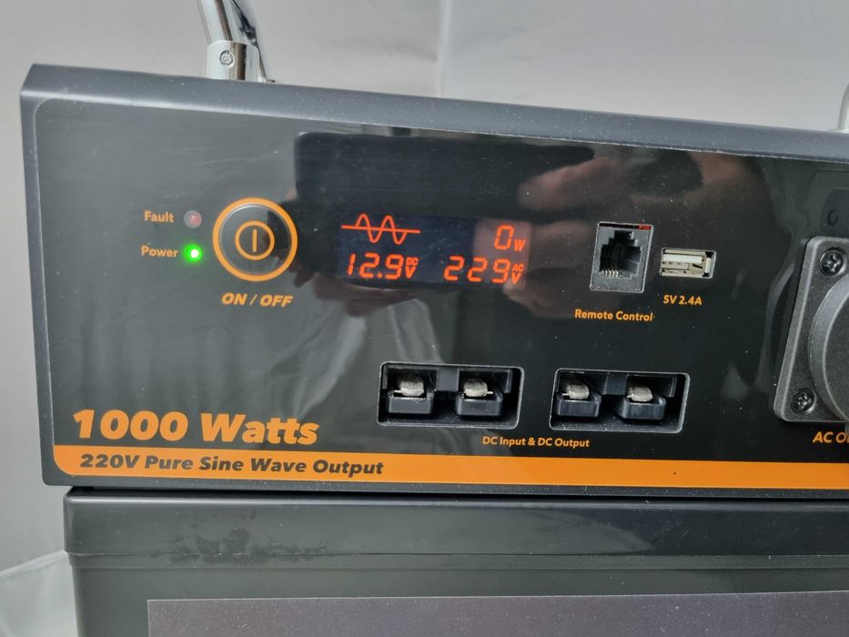 зарядная станция Lifepo4 1000W 100Ah 220V  инвертор