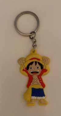 Porta chaves luffy e símbolo one piece