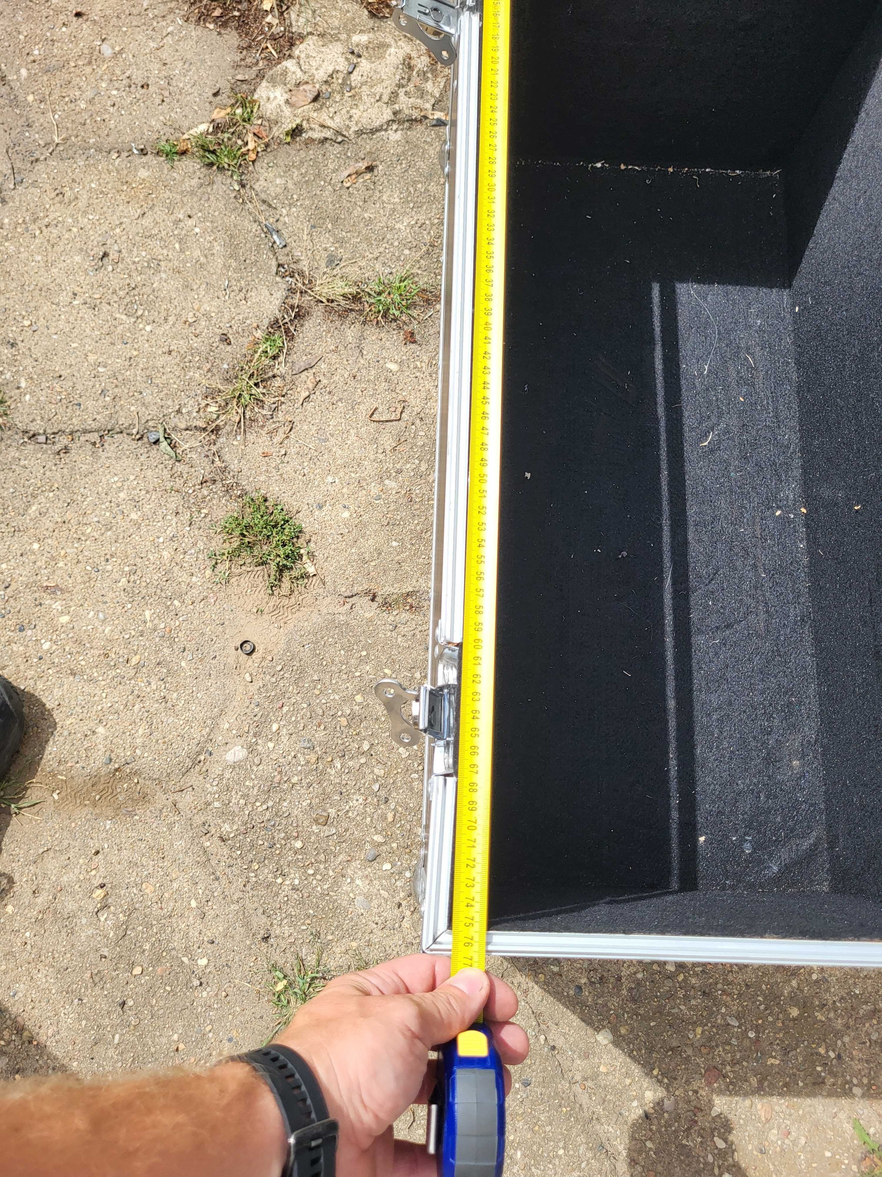 75x35x38 kablarka Case, flightcase kejs flight case