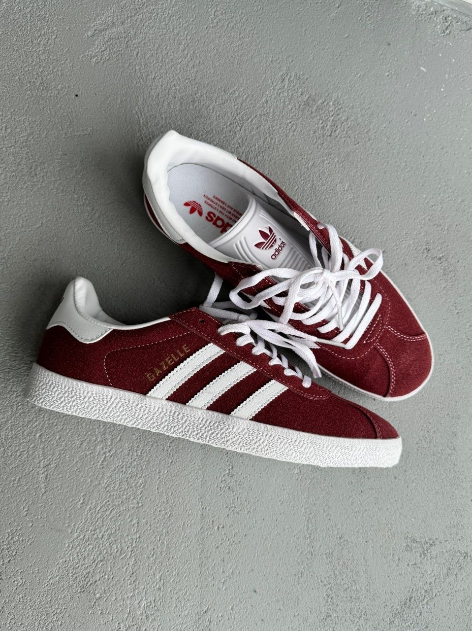 Кросівки Adidas Gazelle Bordo р36-45