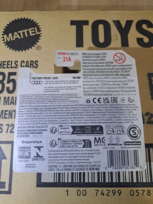 Hot wheels '87 Audi Quattro  HW