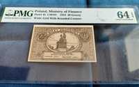 bilet zdawkowy - 20 groszy 1924 - 64 PMG