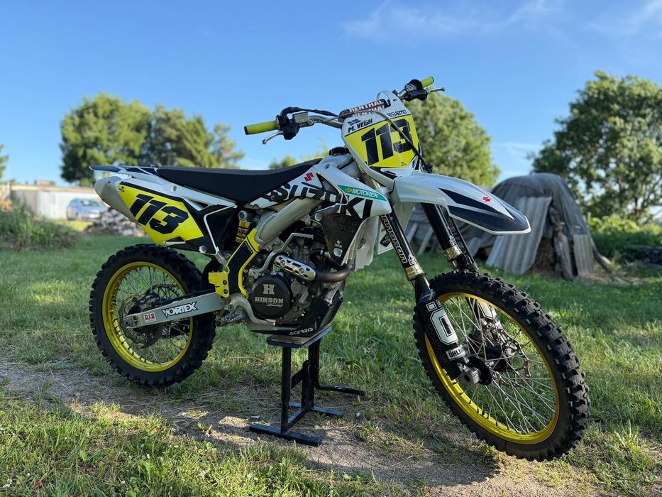 Suzuki RM-Z 450  2016r  100 mth  Ohlins, Hinson, Excel