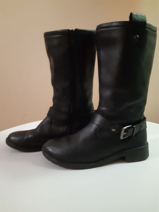 Продам сапоги M&S натур.кожа 33-34р