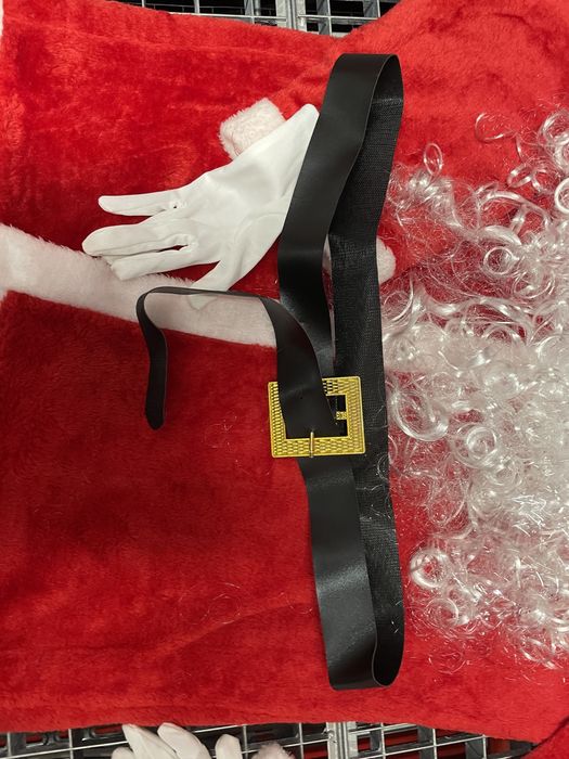 Strój/przebranie z pluszu Święty Mikołaj/Gwiazdor/Dziadek Mróz