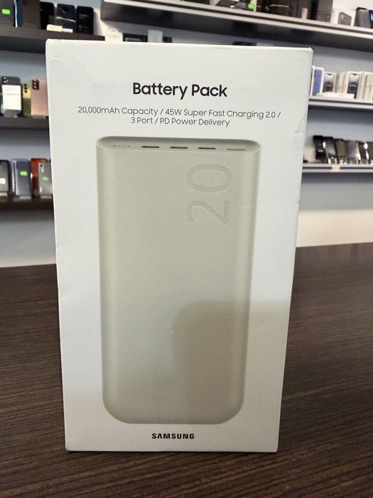 Powerbank Samsung 20000mAh 3x USB-C 45W SFC EB-P4520 Poznań Długa 14