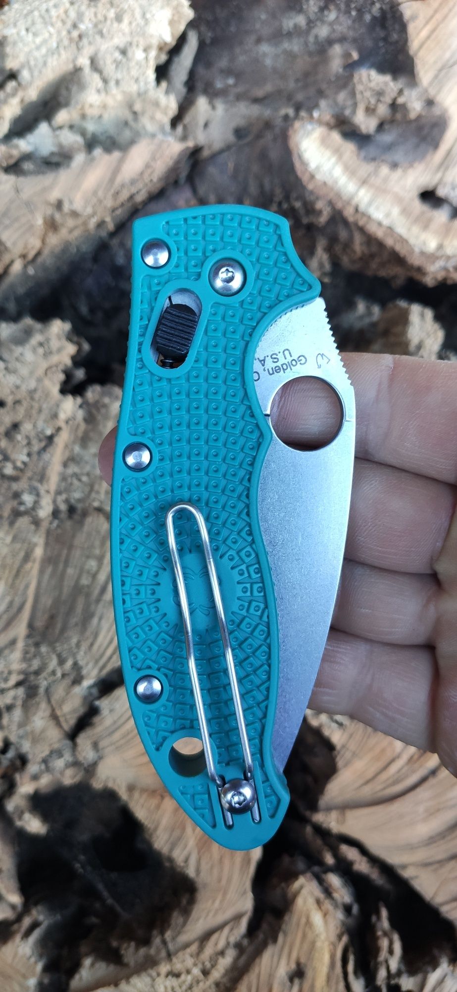 Spyderco MANIX 2 LIGHTWEIGHT C101,облегченный нож для edc и обороны