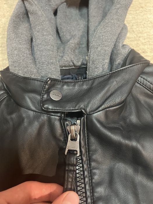 Шкіряна куртка Calvin Klein L оригинал