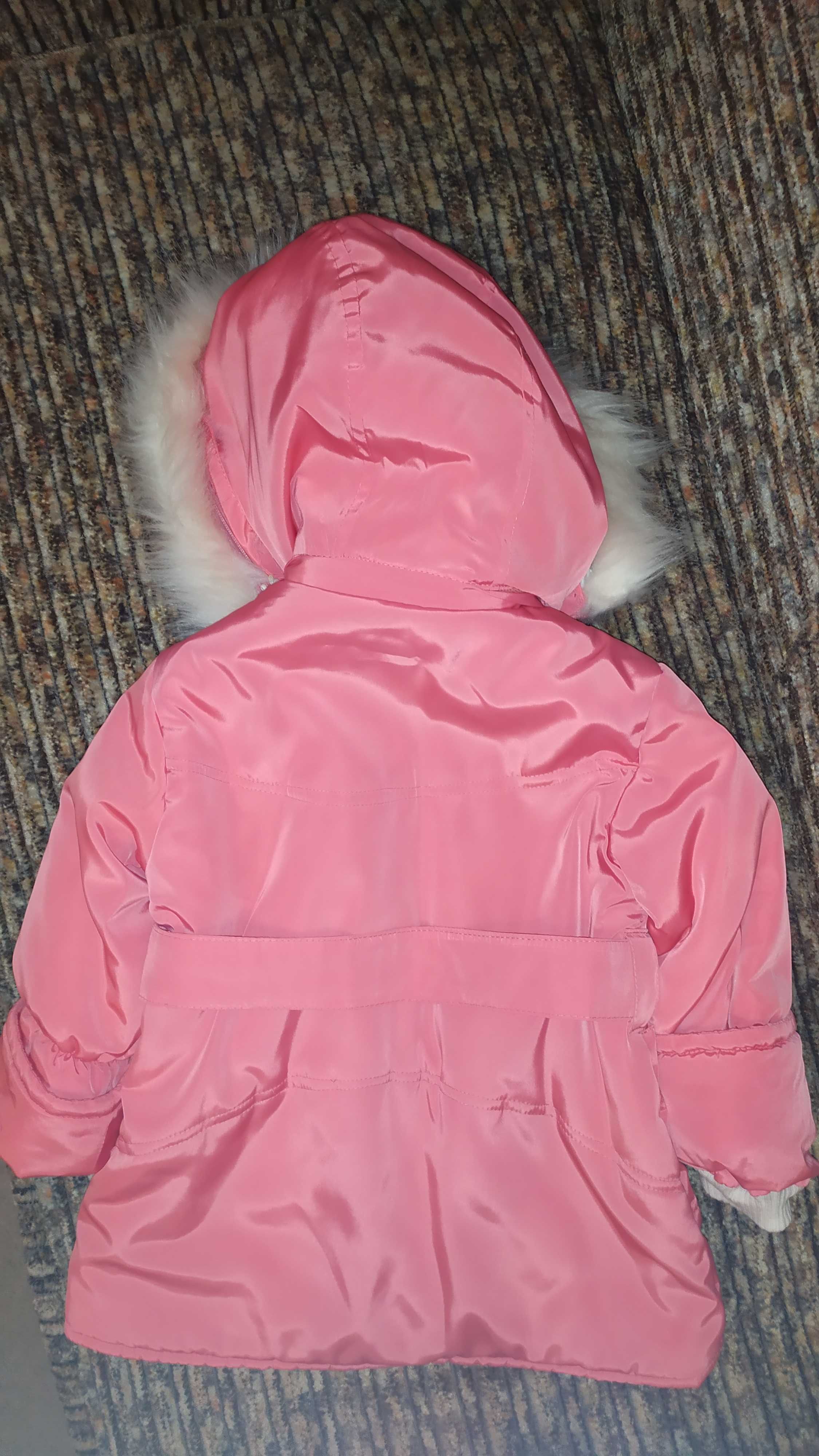 Зимова-демисезонна куртка на девчинку