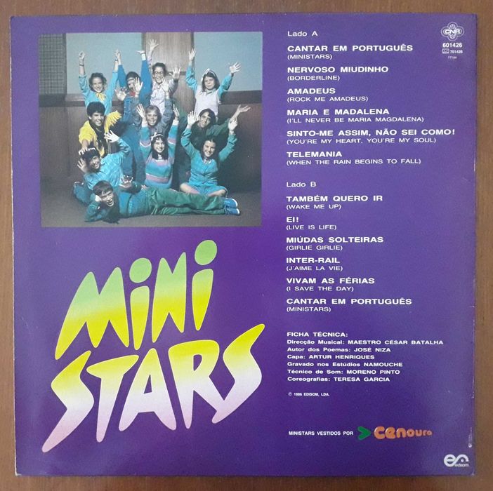 Mini Stars disco de vinil
