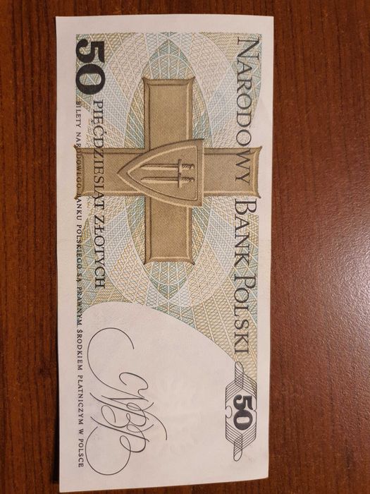 BANKNOT - 50zł PRL Karol Świerczewski