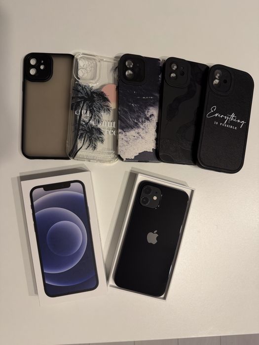 IPhone 12 64 gb + etui