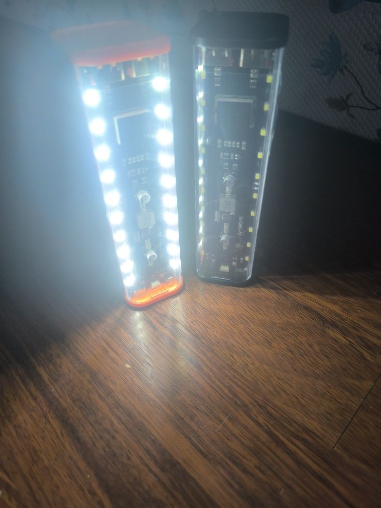 Корпус повербанка 8х18650 з ліхтарем LED, 22,5w швидка зарядка