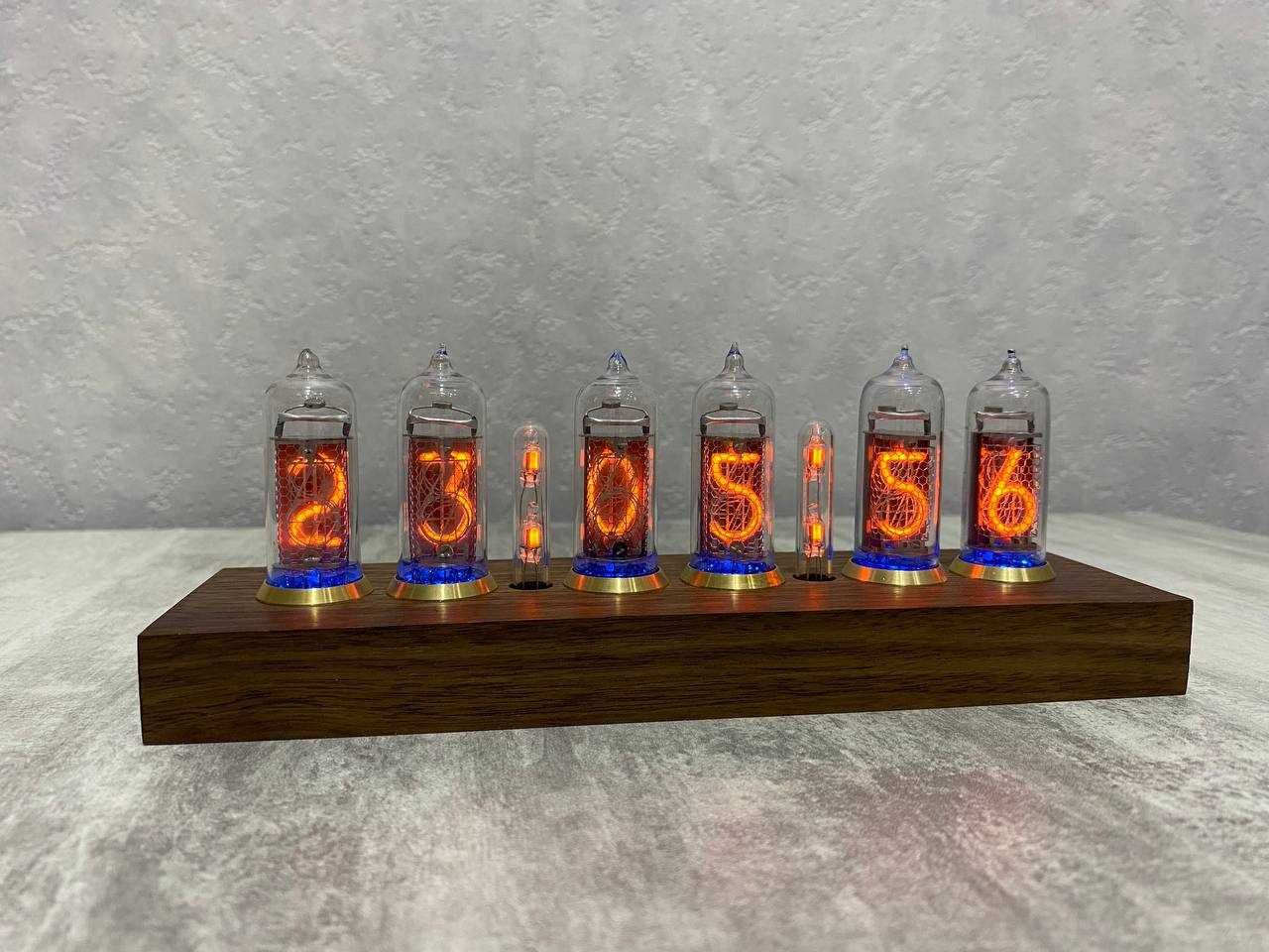 Nixie clock, ламповые часы, ламповий годинник на 6 ИН-14