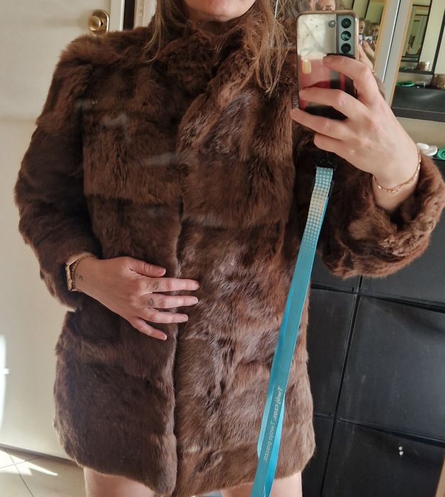 Futro krotkie naturalna do L/XL