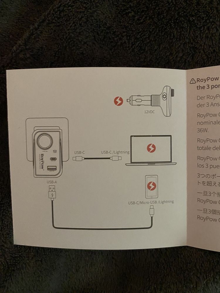 Adapter z przejściówkami