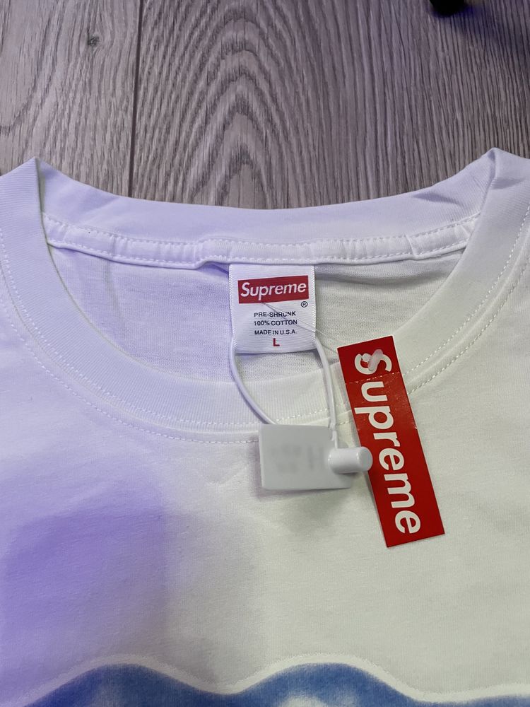 Футболка supreme white нова з всіма бірками