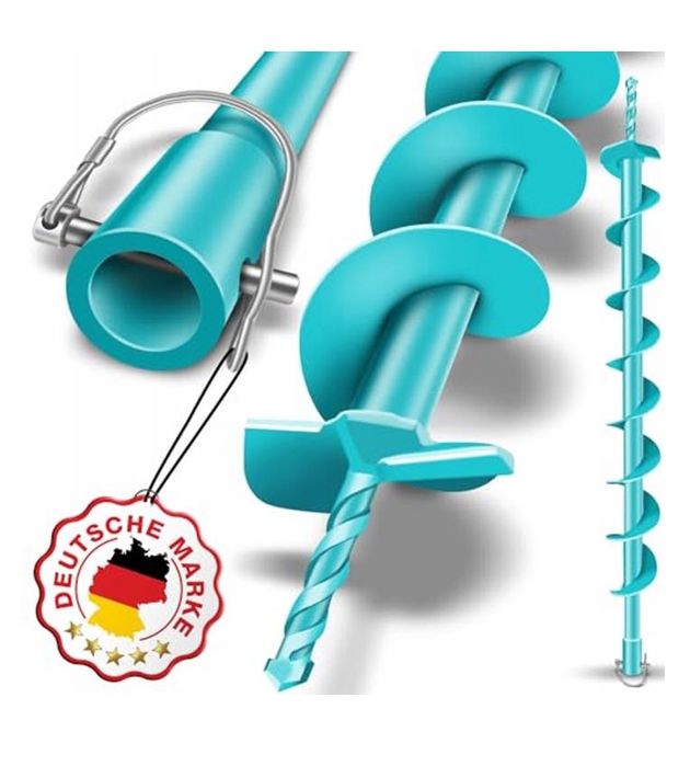 Wiertło szlifowane BRUNNENTAL 60 mm idealne do prac ziemnych
