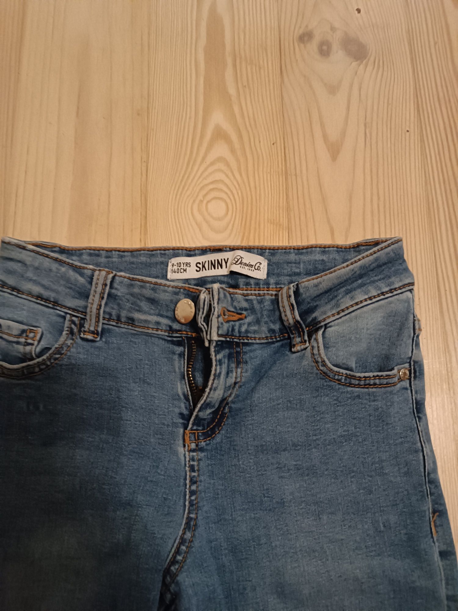 Skinny dżinsy dziewczęce