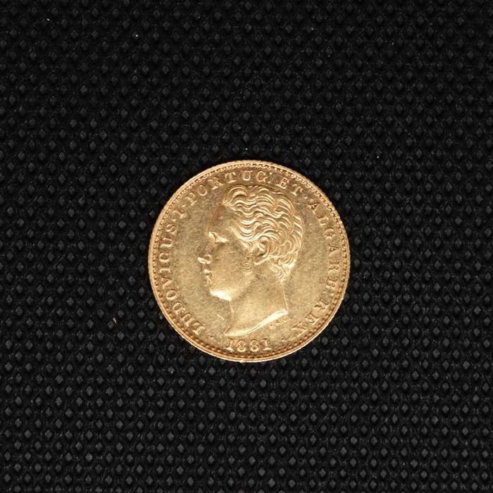 moeda de ouro 2000 Reis 1881