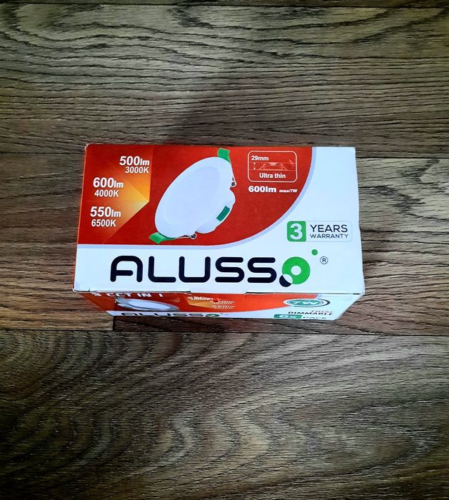 Żarówki Led ALUSSO 7W -6 sztuk