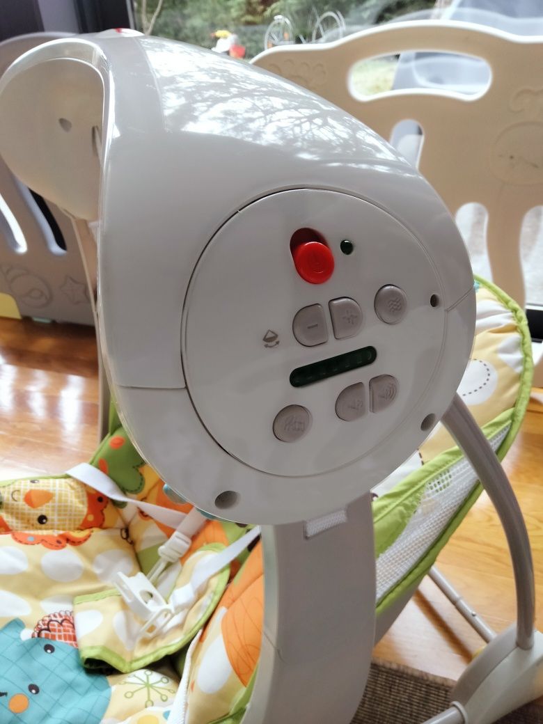 Cadeira baloiço da fisher price