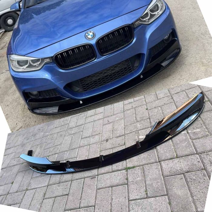 Накладка , губа переднего бампера Bmw f30