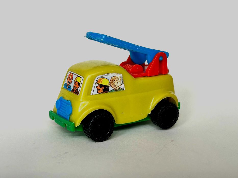 Zabawkowy samochód strażacki, PRL, (Bruder, prod. Niemcy Zach.)